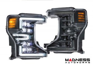 Ford Super Duty LED Headlights - XB Series - Morimoto - White DRL Ford Super Duty LED Headlights - XB Series - Morimoto - White DRL